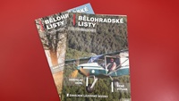 Fotografie obálek Bělohradských listů 1/2024 a 3/2025